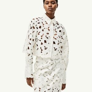 H&M Broderie Anglaise Limited Edition Top